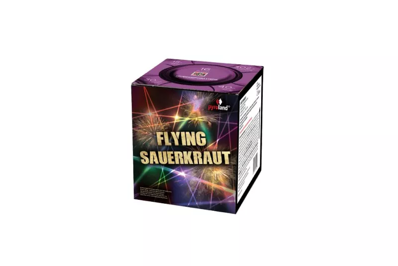 Flying Sauerkraut 16-Schuss-Feuerwerk-Batterie