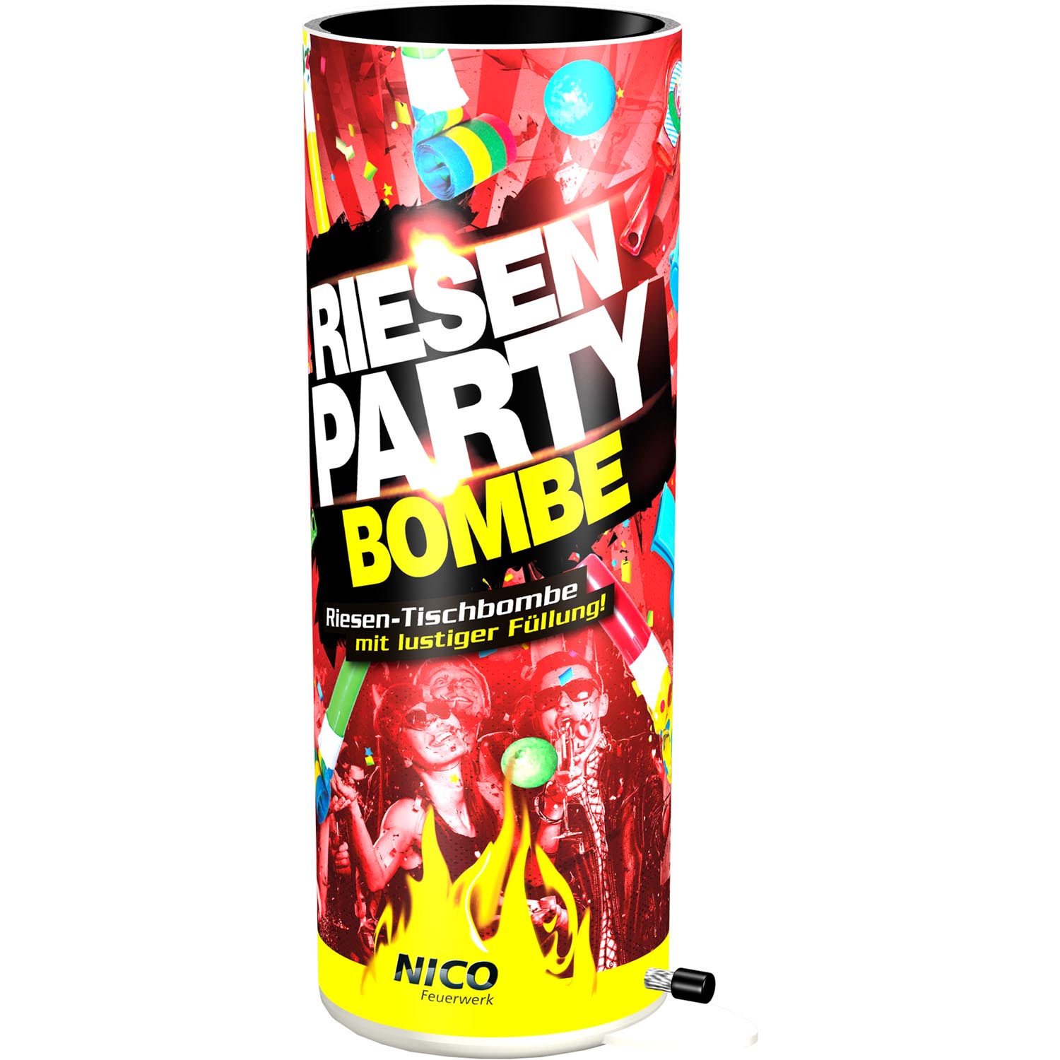 Riesen Party Bombe, Großbombe