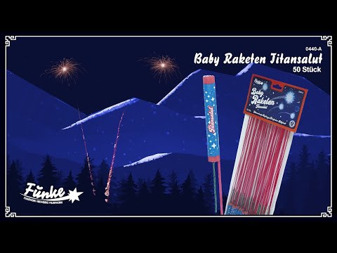 Baby-Raketen Titansalut